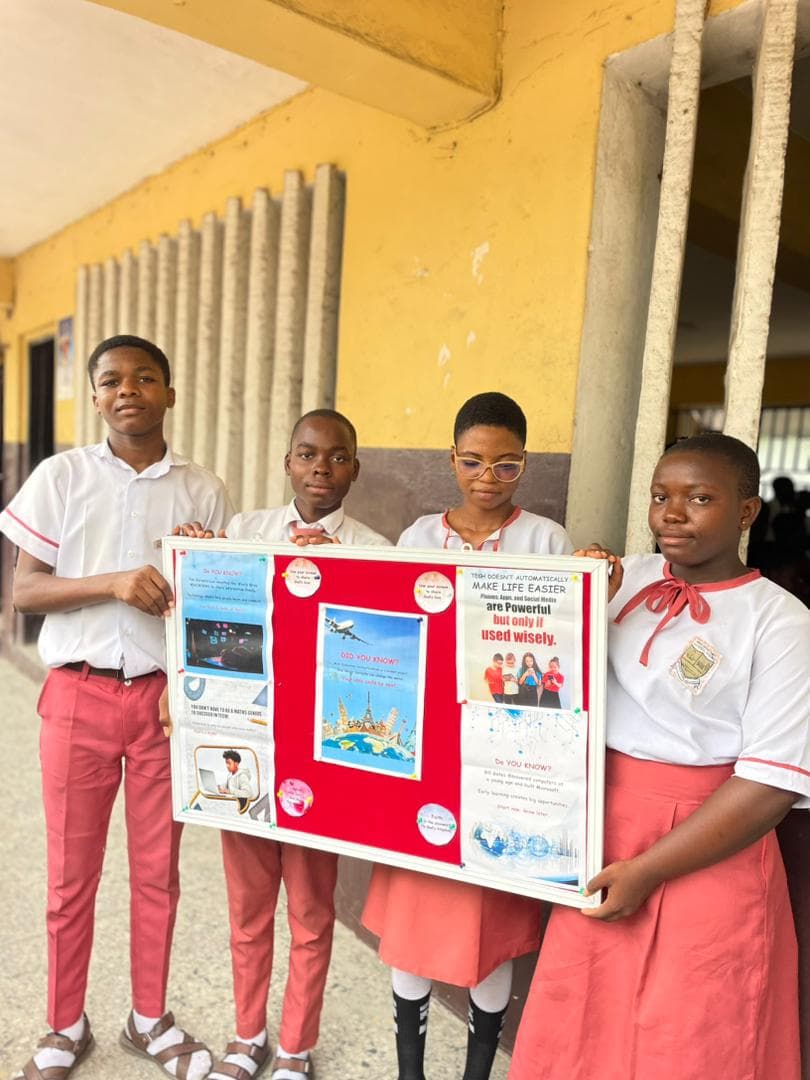 School outreach programme gathering