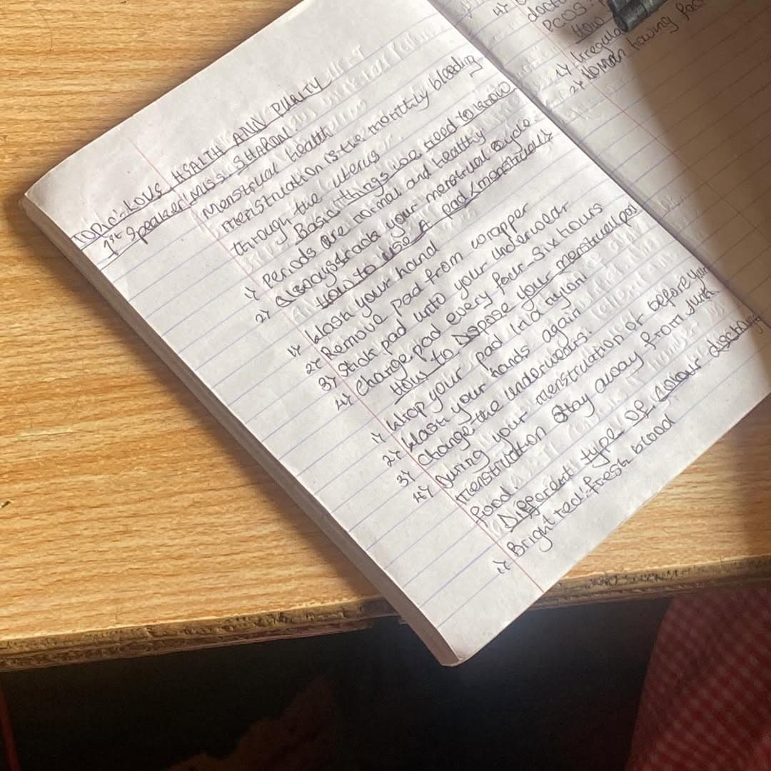 School outreach group interaction