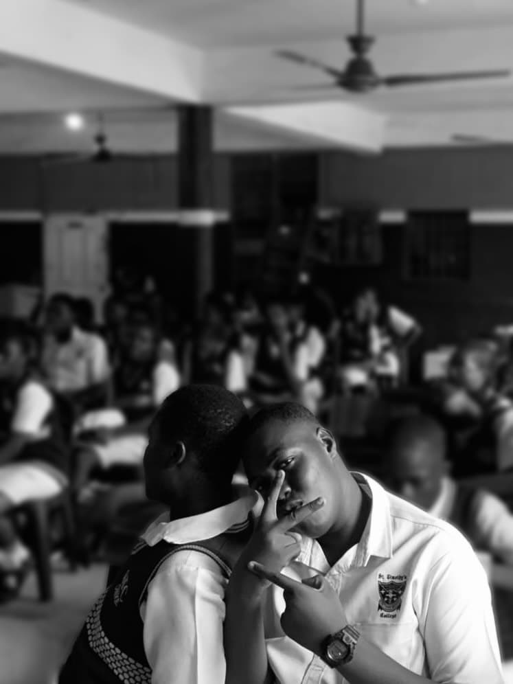 School outreach programme gathering