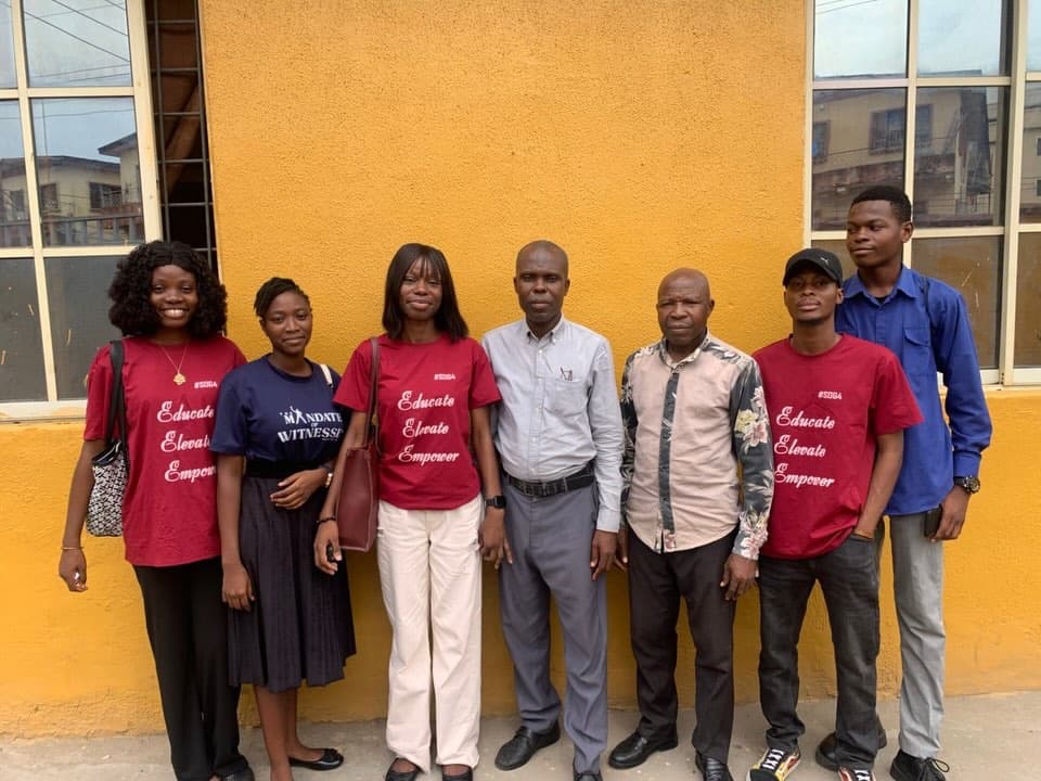 School outreach programme gathering