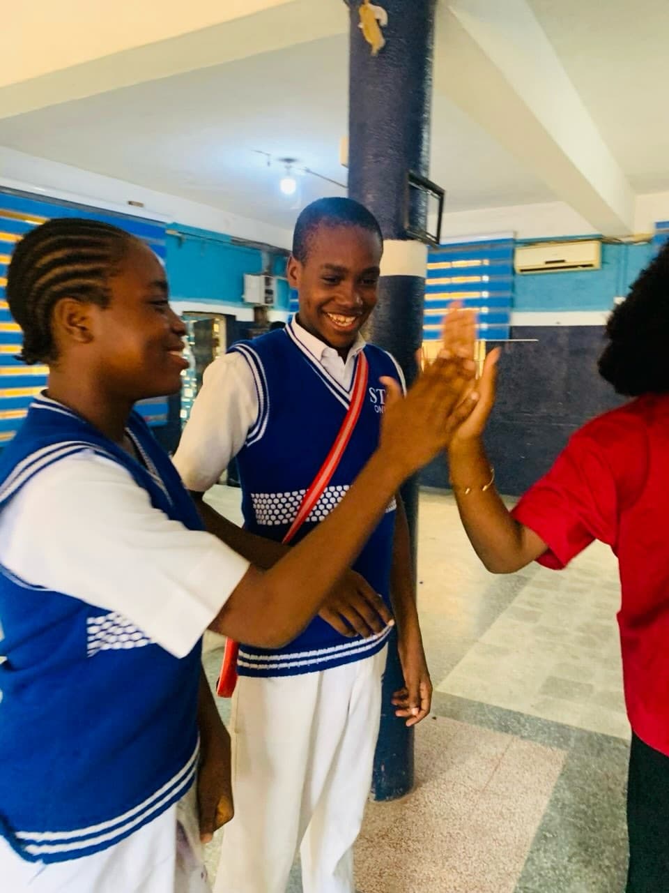 School outreach programme gathering