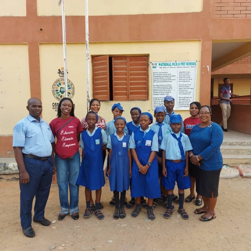 School outreach programme interaction